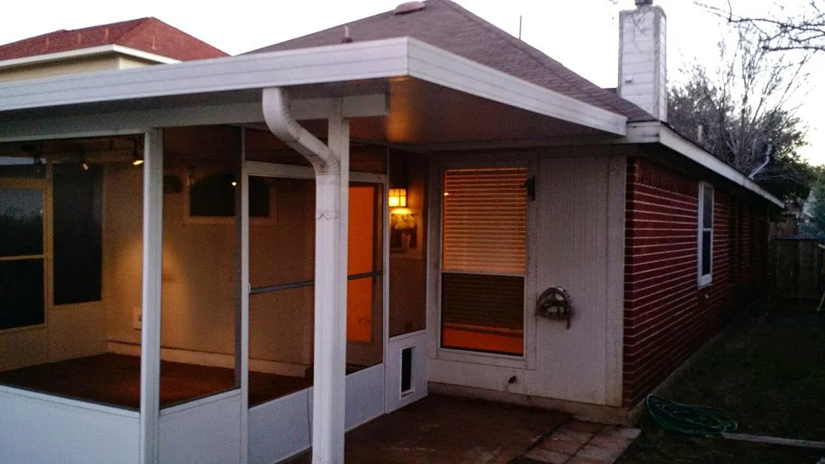 Patio with Screened in area - 3608 Bratton Heights Dr