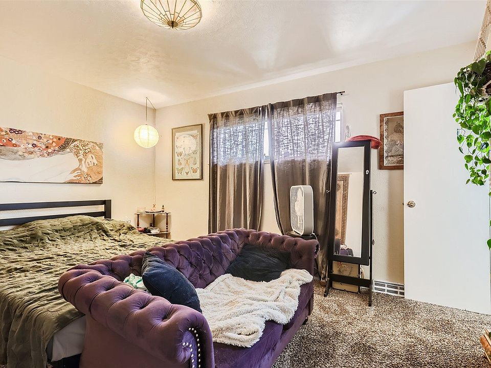 Bedroom with a half bath.