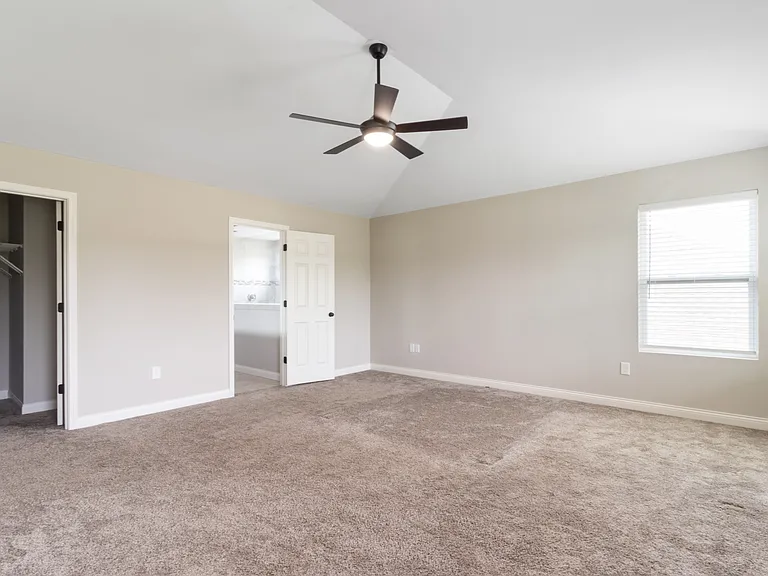 Master bedroom- lots of windos and light