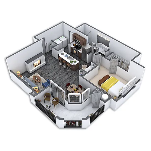 Floor plan Majestic - Platinum