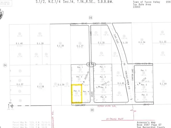 0 Sunfair Area Rd, Joshua Tree, CA 92252