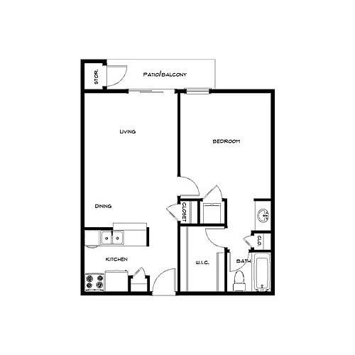 Floor plan A