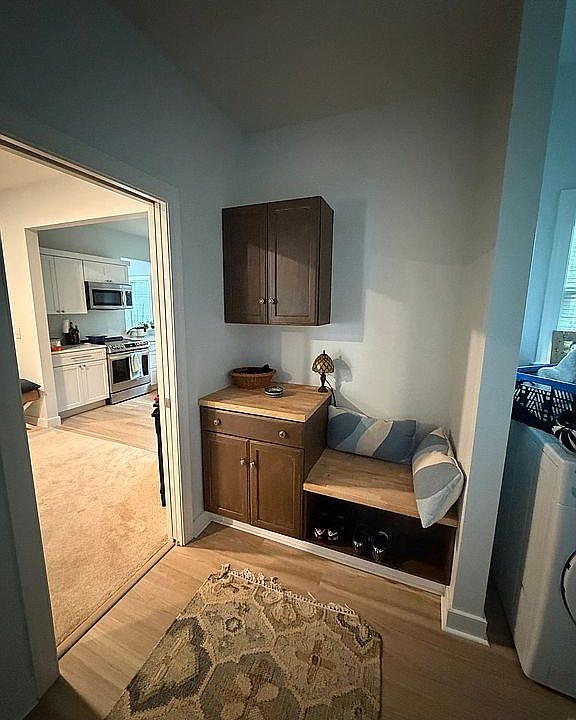 Redesigned laundry room