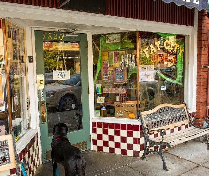 Multnomah Village Portland, Oregon Fat City Cafe