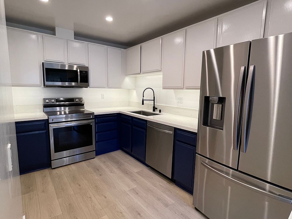 kitchen with stainless steel appliances