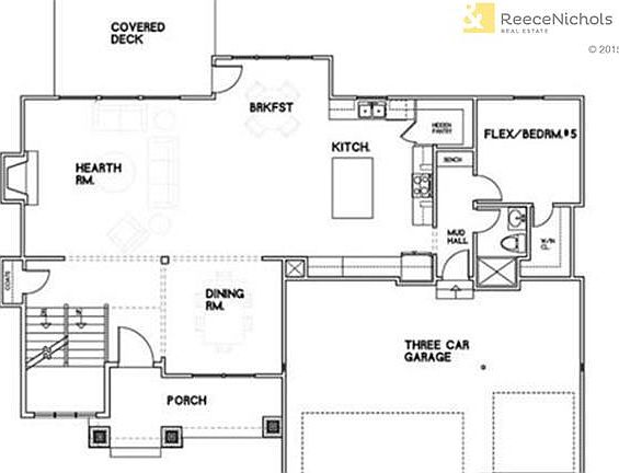 Main Floor Plan Ranier II