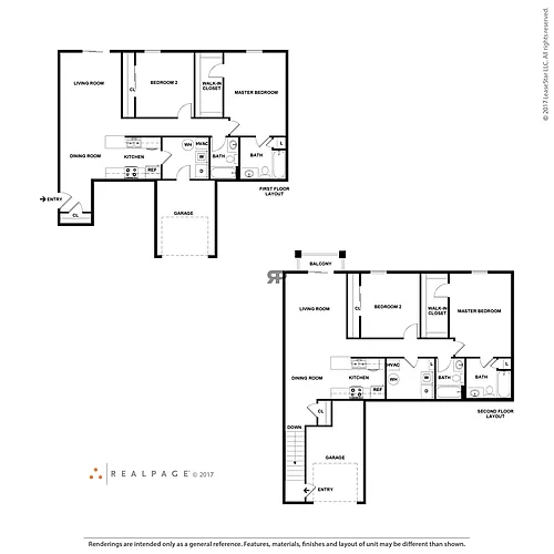 Floor plan Regent with Garage