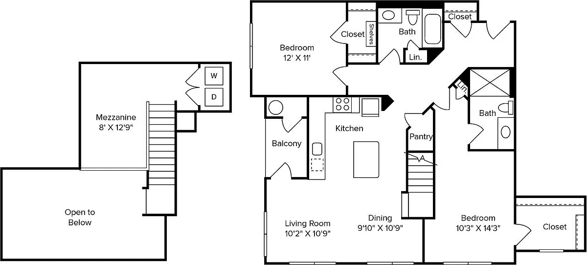 Floor plan B7L