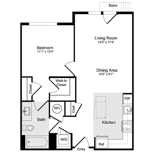 Floor plan A-1I
