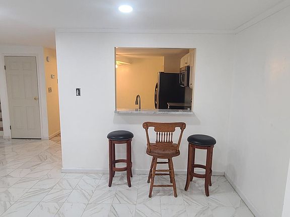 Breakfast area adjacent to the kitchen.