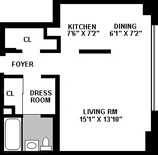 2nd image of 100 W 93rd St APT 9E