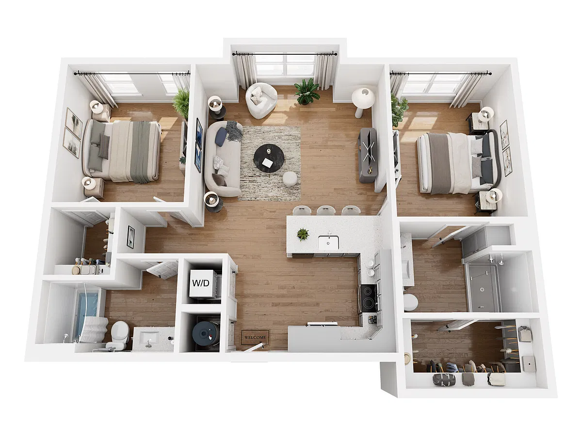 Floor plan B2