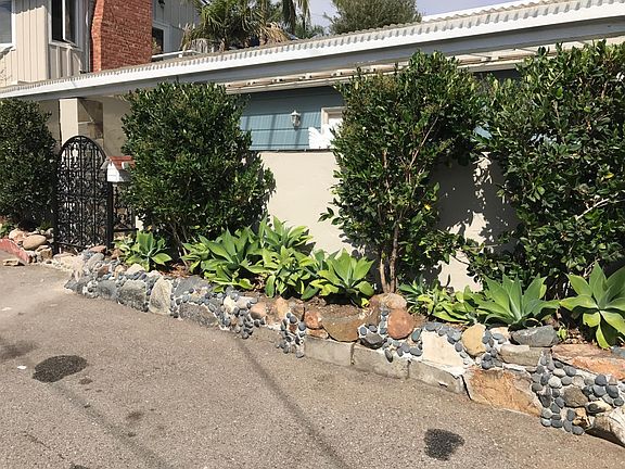 Street view with 2 parking spaces