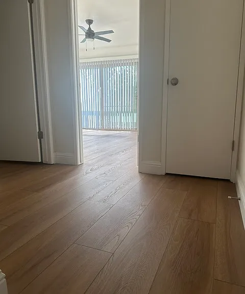 Top of stairs looking into master bedroom