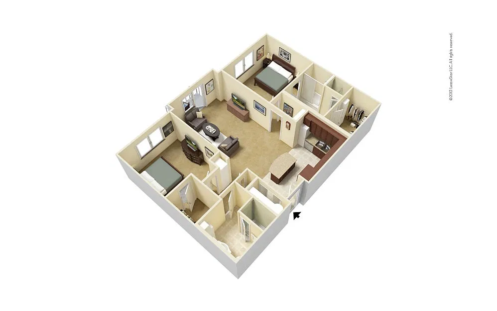 Floor plan The Vista - Classic