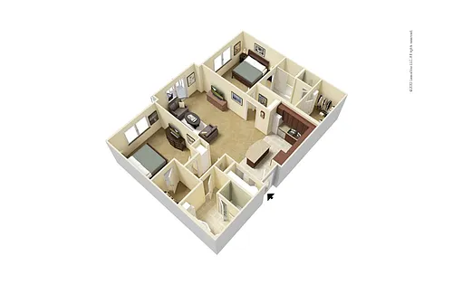 Floor plan The Vista - Classic