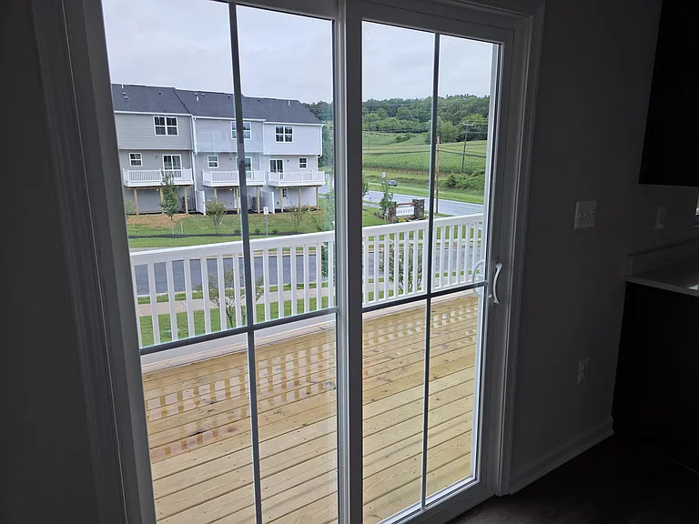 Deck off Kitchen Area