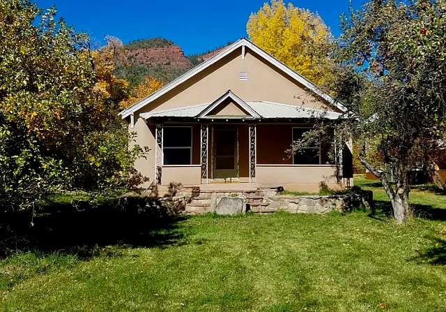Front with porch