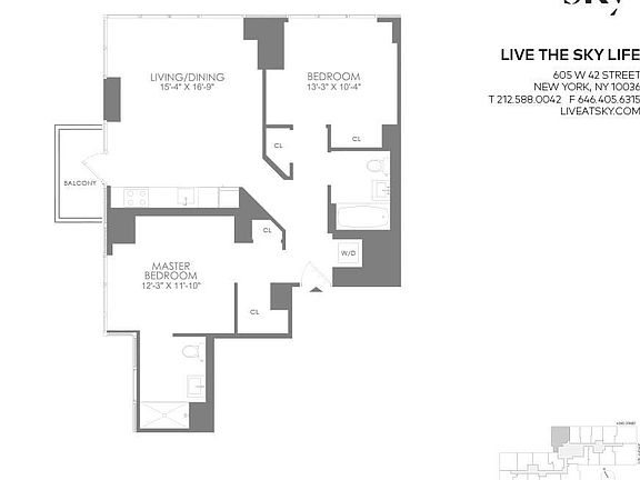 2nd image of 605 W 42nd St APT 62A