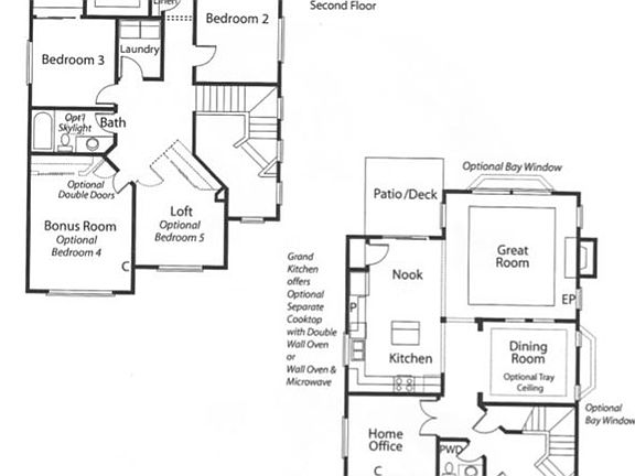 Floor Plan includes bumpouts