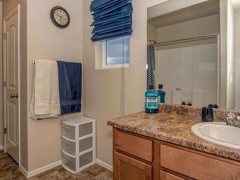 Spare bathroom