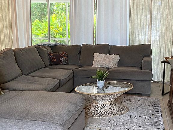 Sectional sofa in Great Room