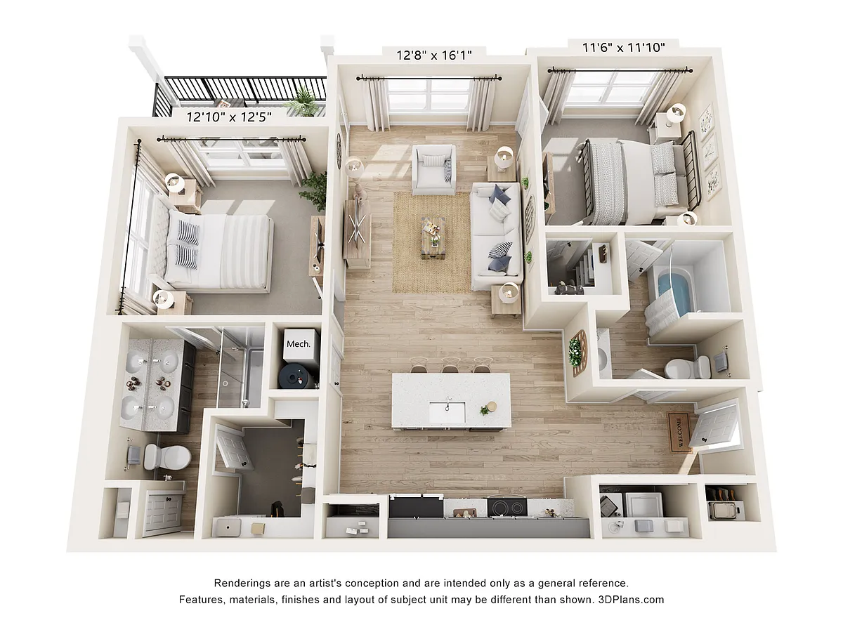 Floor plan B3