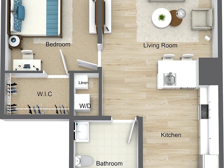 1 Bedroom 1 Bathroom 1 Bedroom 1 Bathroom