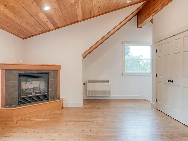 Master Bedroom - gas fireplace
