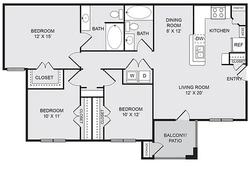 Floor plan C2