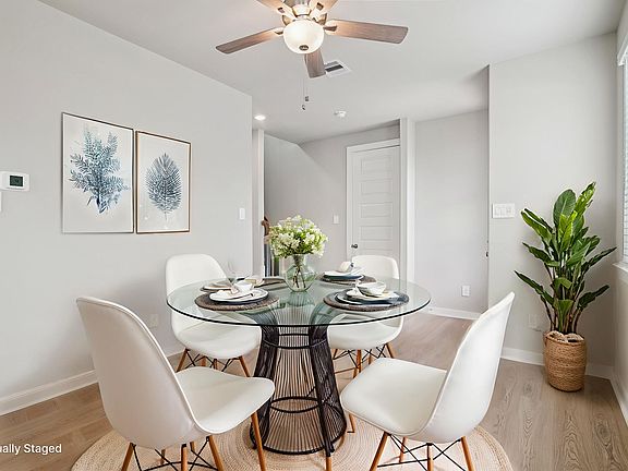 The Winston floorplan in Spring Brook Village of Houston, TX,