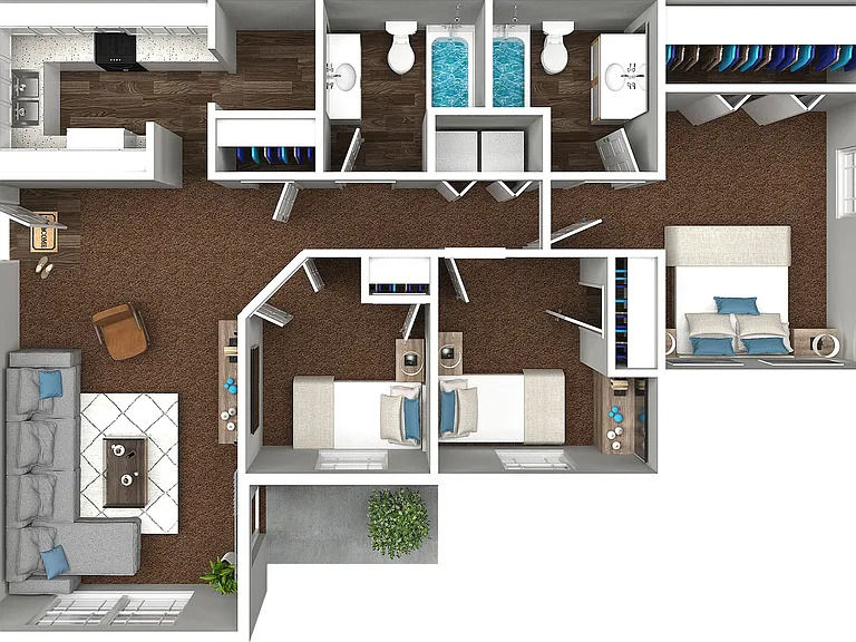 3 Bedroom 2 Bathrom 3 Bedroom 2 Bathrom