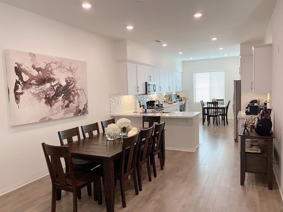 Dining Room has plenty of space to seat 8 to 12 guests.