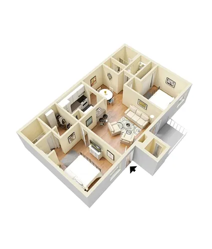 Floor plan The Morgan