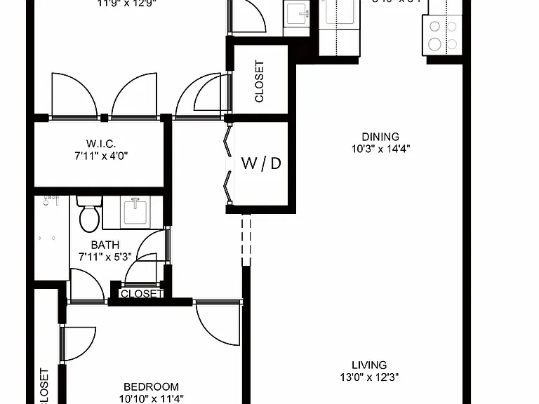 B3 - 2bed, 2bath - 999sqft B3 - 2bed, 2bath - 999sqft