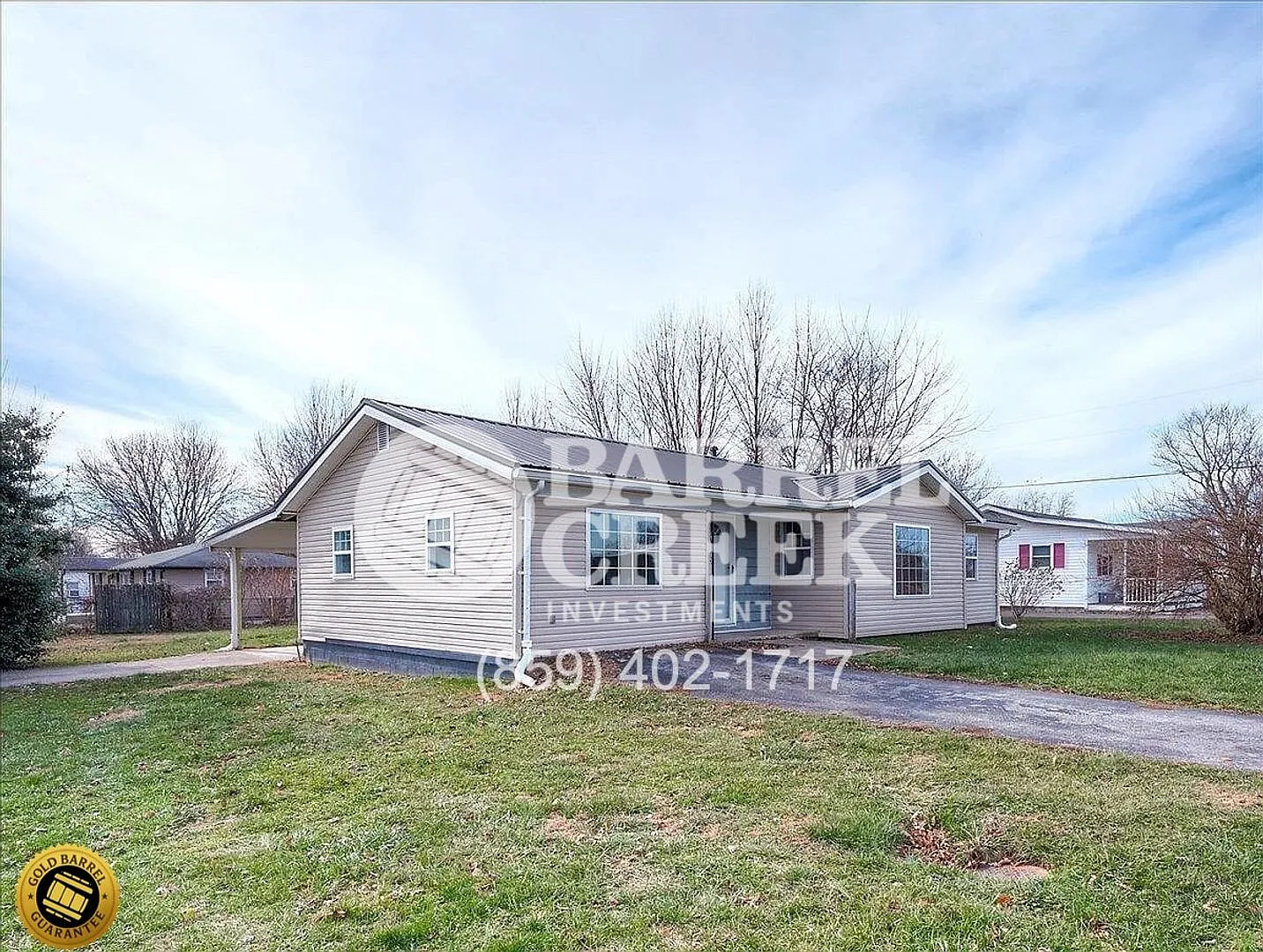 3-Bed 1-Bath House + Granite Countertops & Carport — Photo 3