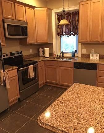 newly remodeled kitchen