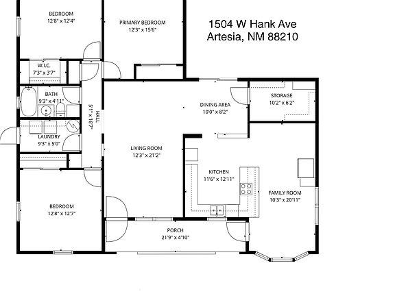 2nd image of 1504 W Hank Ave