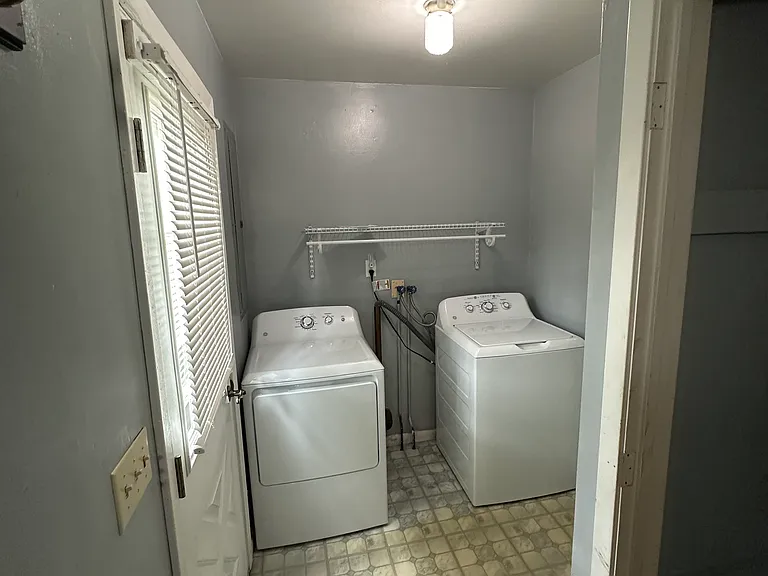 Washer and dryer included in rental