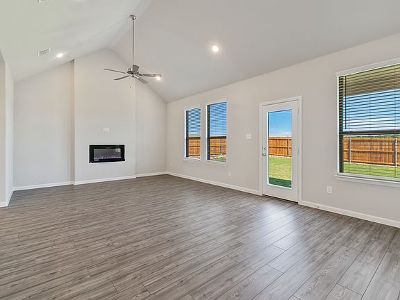 Open first floor in the Masters home plan by Trophy Signature Homes