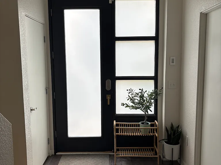 Front Door from inside