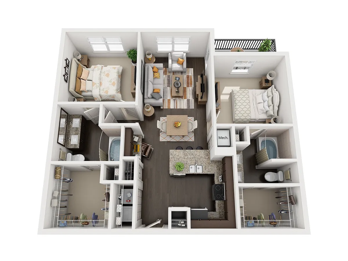 Floor plan B2