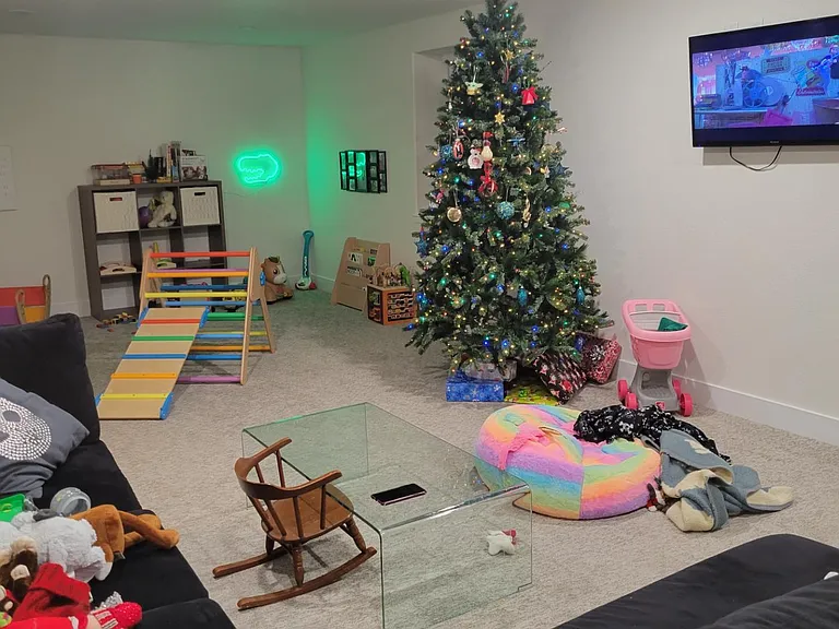 Basement family room