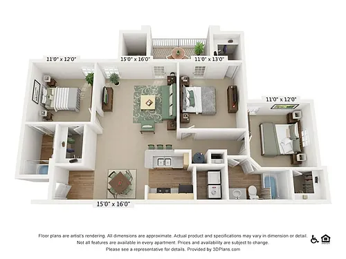 Floor plan C1