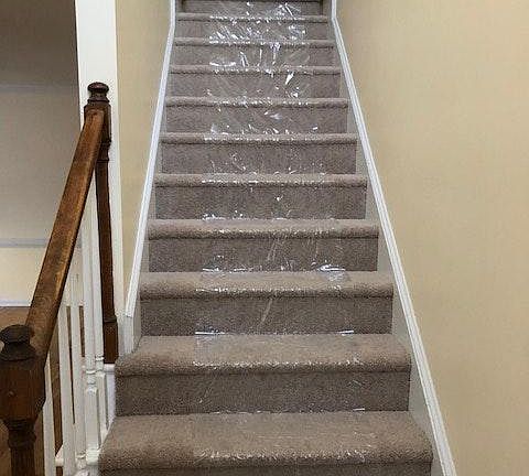 Stairs to second floor