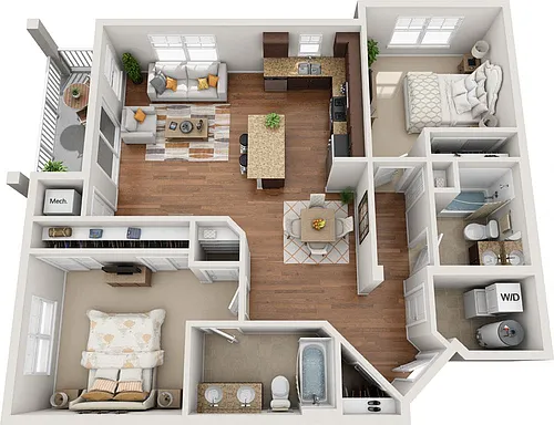 Floor plan Darlington