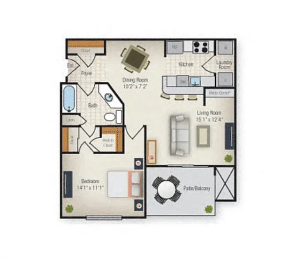 Floor plan The Avenel