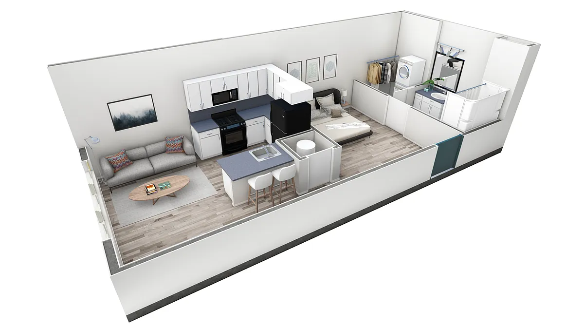 Floor plan Studio Premier Horizon Overlook