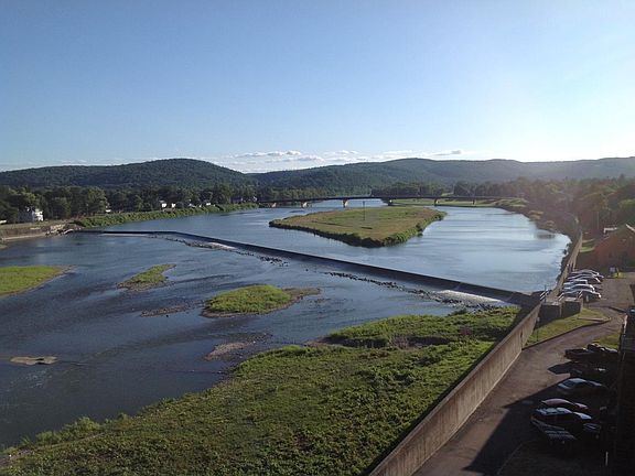 view from roof top deck
