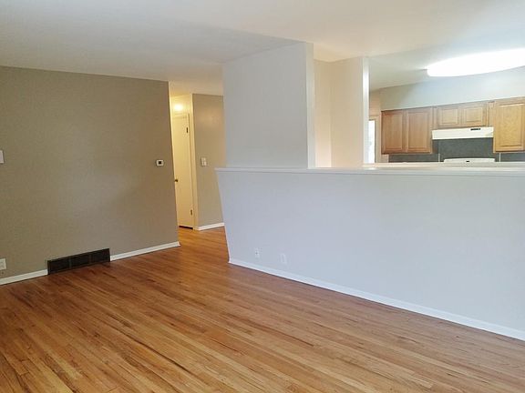 Living room towards kitchen
